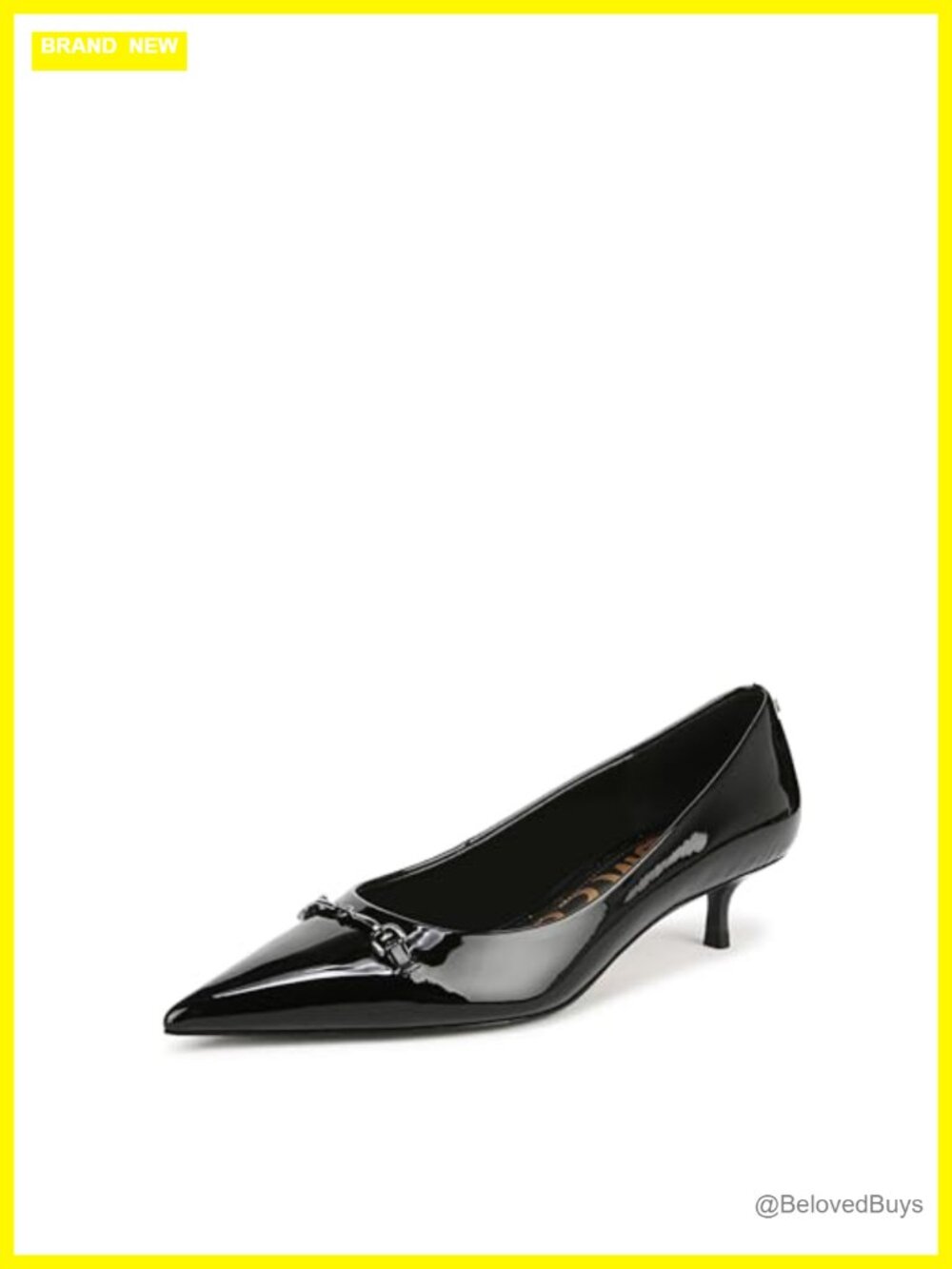 Kitten Heel Pointed Toe Slip-On Pump for Party